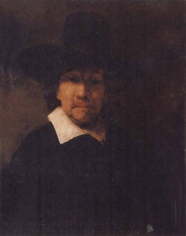 REMBRANDT Harmenszoon van Rijn Portrait of Jeremias de Decker Germany oil painting art